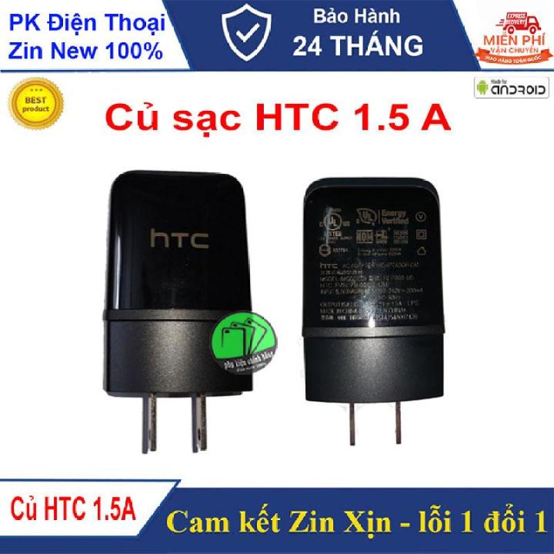 Củ sạc 1.5A dành cho HTC-Cam kết hàng chuẩn Zin-BH 24 tháng