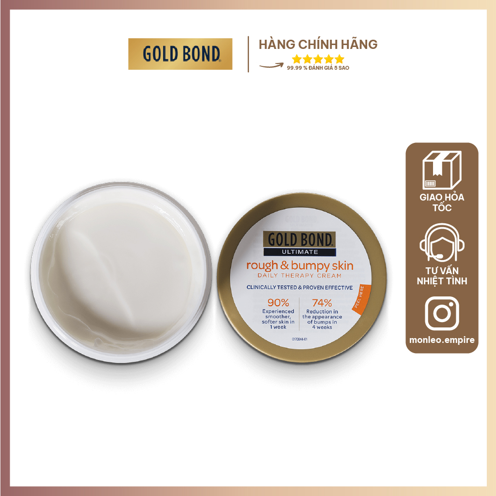 Kem dưỡng da Gold Bond Ultimate Rough & Bumpy Skin 226g