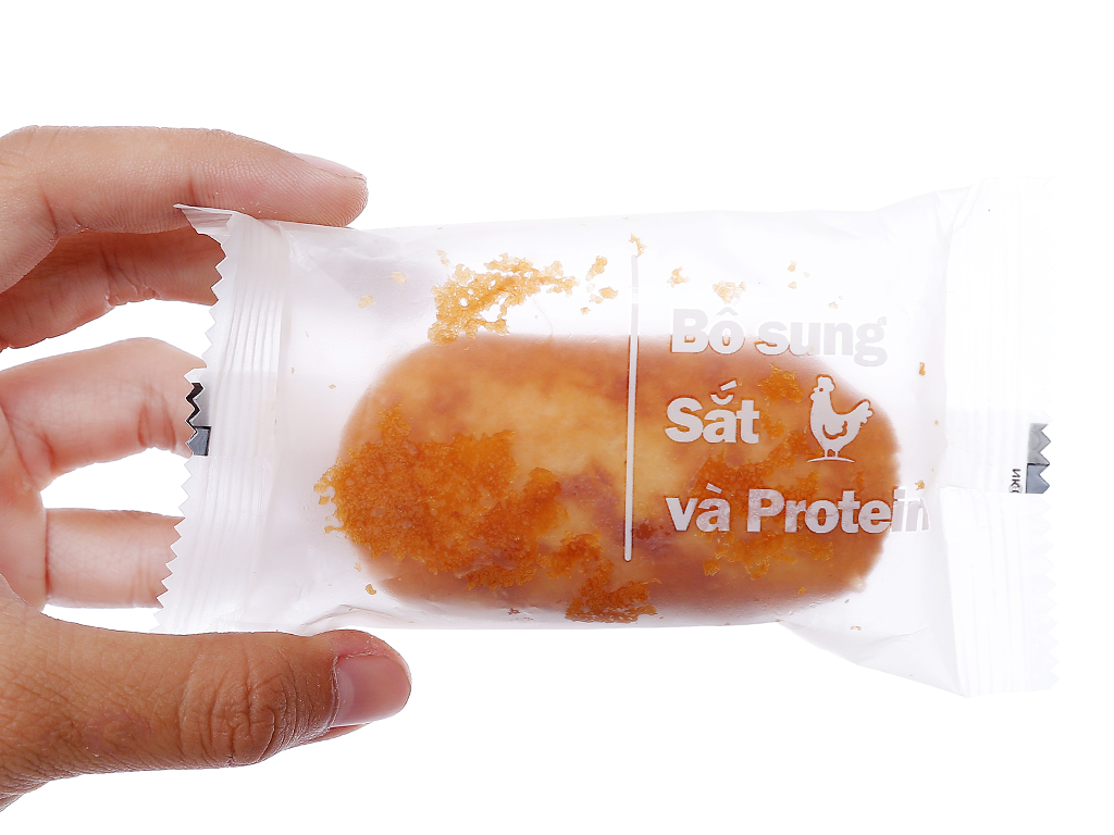 Bánh ăn sáng C'est bon Orion sợi thịt gà (17g/bánh - 5 Bánh)