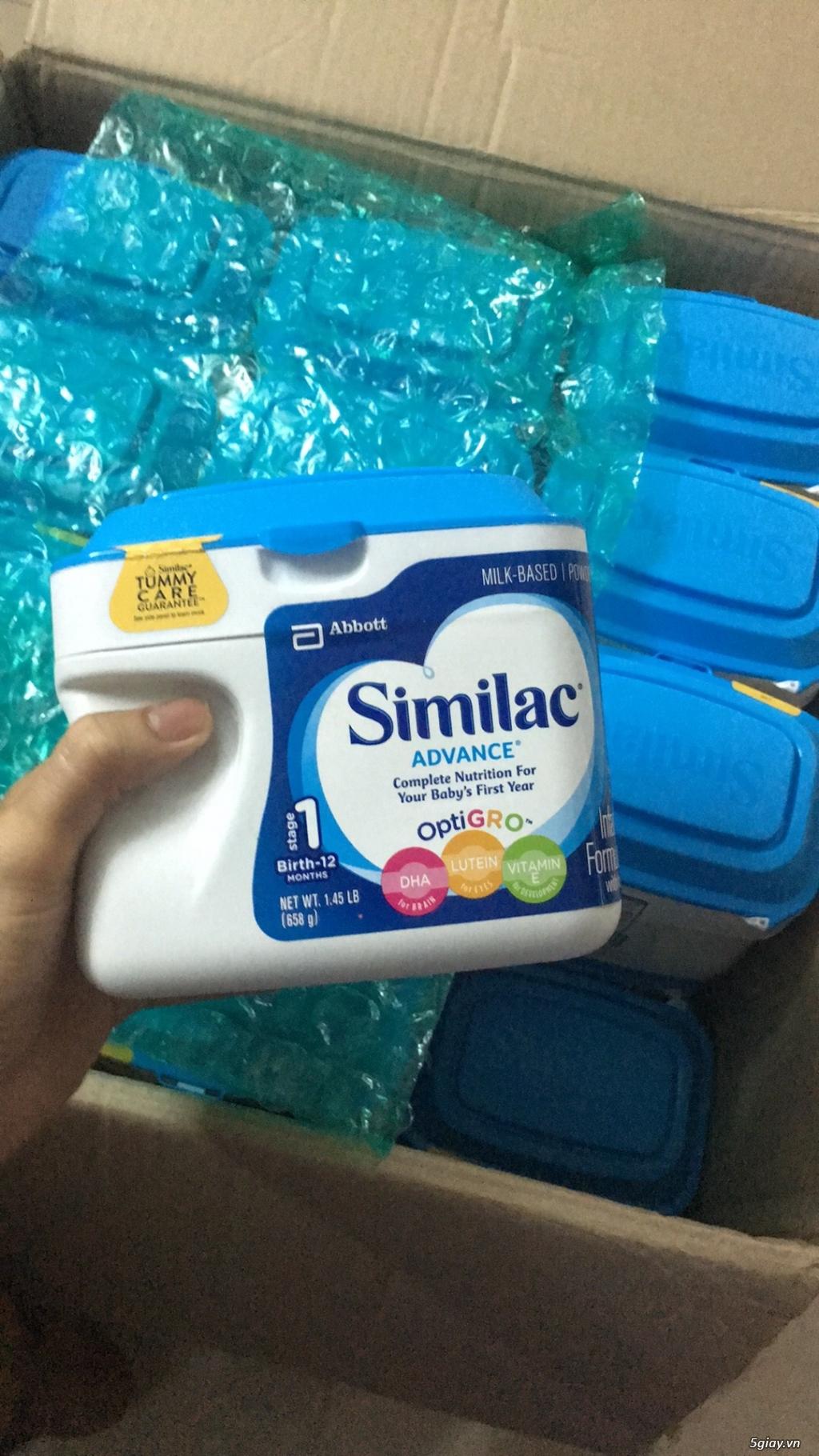 Sữa bột Similac Advance cho bé từ 0-12 tháng 658g