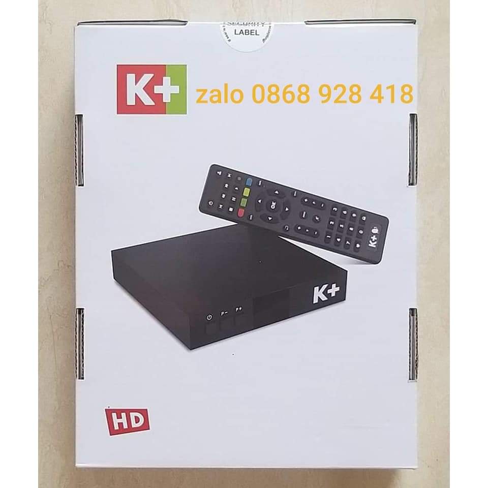 Đầu K+ HD mẫu mới nhất 2019 mới nguyên tem