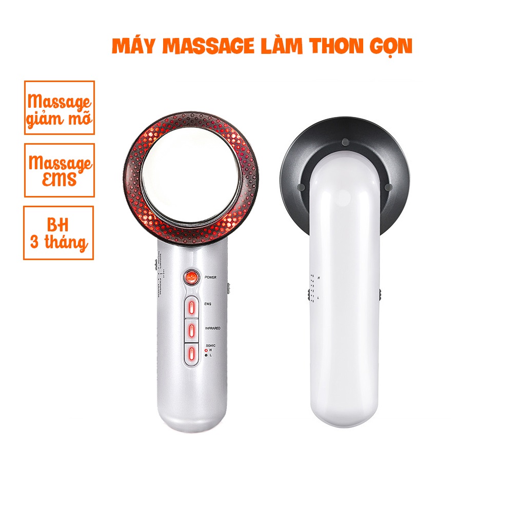 Máy massage làm thon gọn cơ thể Mianz Mart - Máy massage giảm béo - Máy massage cầm tay - Massage đa năng EMS cao cấp - HDSD Tiếng Việt