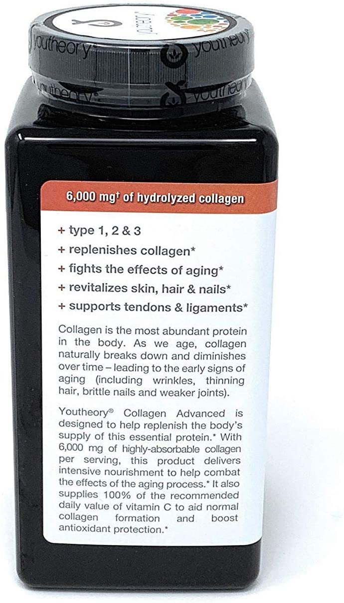 [HCM]Viên bổ sung Collagen youtheory Plus Biotin 390 Tablets