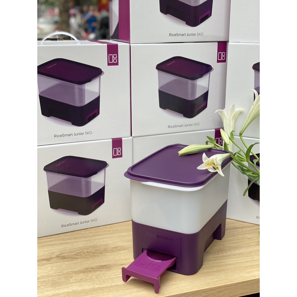 Thùng gạo Tupperware Rice Smart Junior 5kg