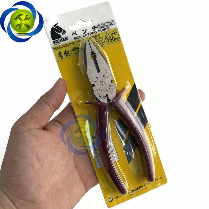 (3 SIZE) Kìm điện Keiba - Nhật Bản ET