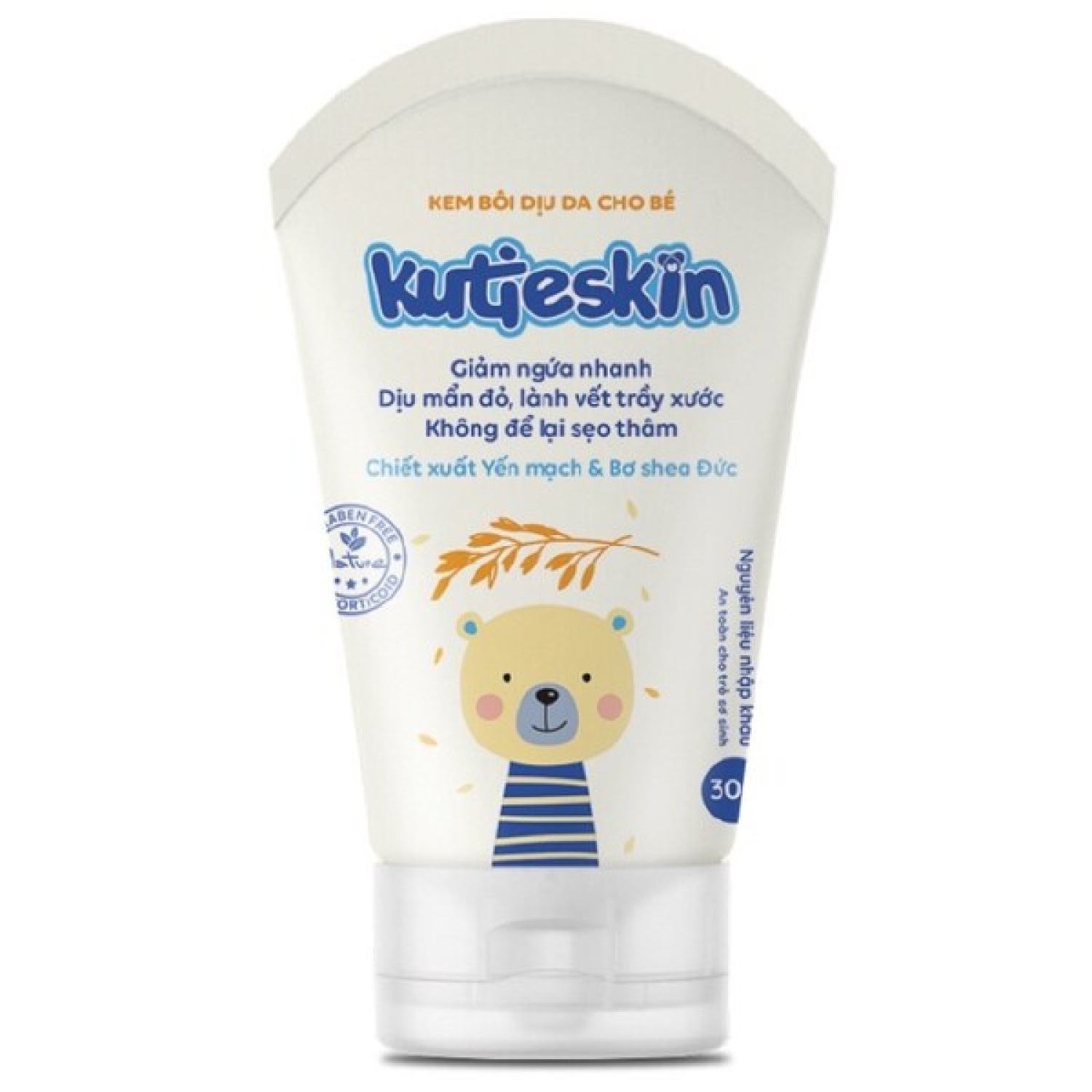 Kem bôi kutieskin dịu da cho bé giảm mẩn ngứa hăm 30g