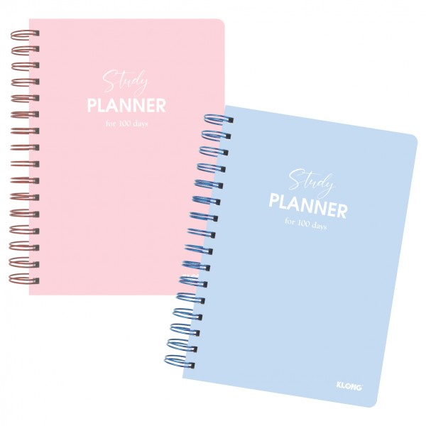 [DA ĐEN] KLONG Sổ Lò Xo Kép Study Planner A5; MS: 946