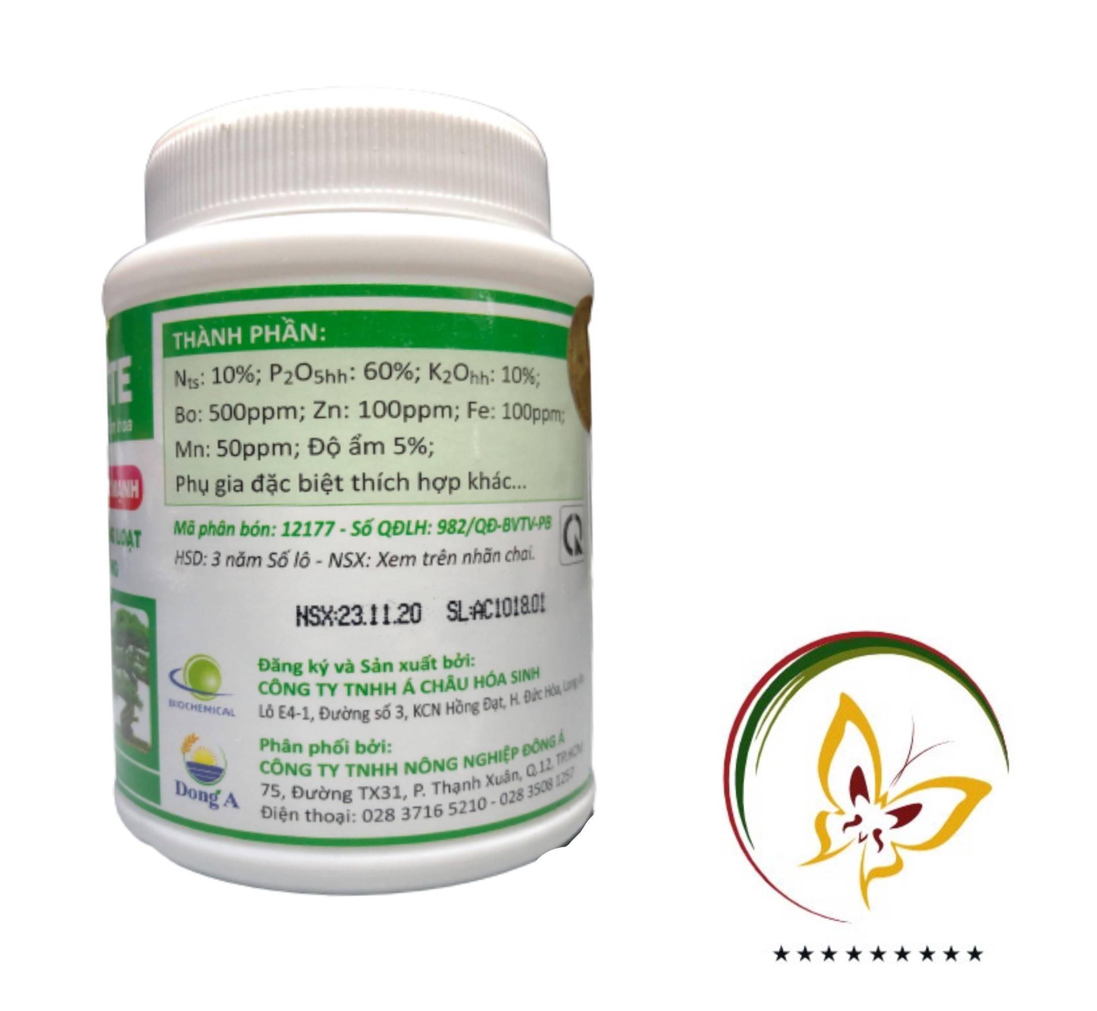 Phân Bón Siêu Lân AC 10-60-10 + TE - #021A# 100g