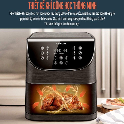 [HCM]Nồi Chiên Không Dầu 5.5L COSORI