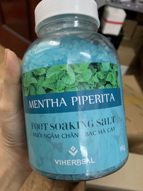 Muối ngâm chân bạc hà viherbsal