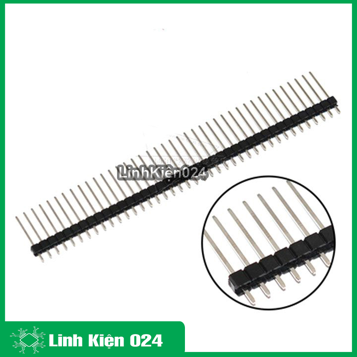 Bộ 10 thanh Jump Đực Đơn 1x40P 2.54