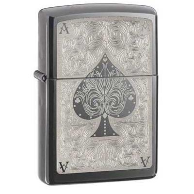 Zippo 28323 - zippo ace filigree black ice