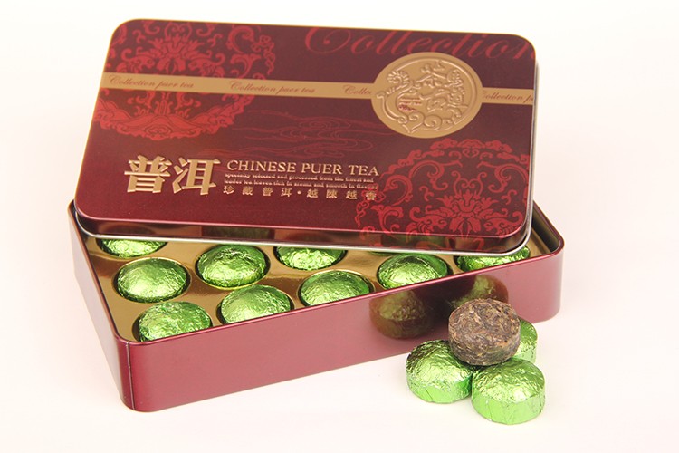 Trà phổ nhĩ sống viên nếp cao cấp 75g năm 2011