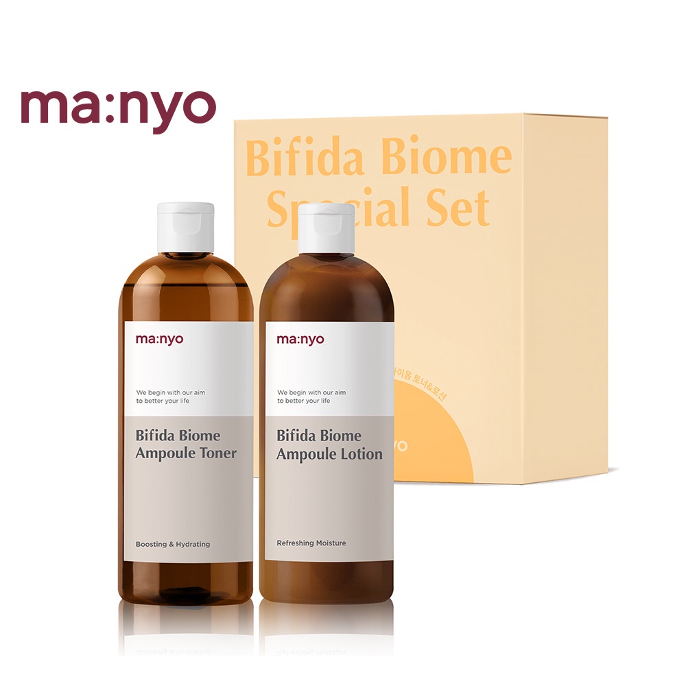 [Mua 1 tặng 1] Toner Manyo Bifida Biome Ampoule 300ml