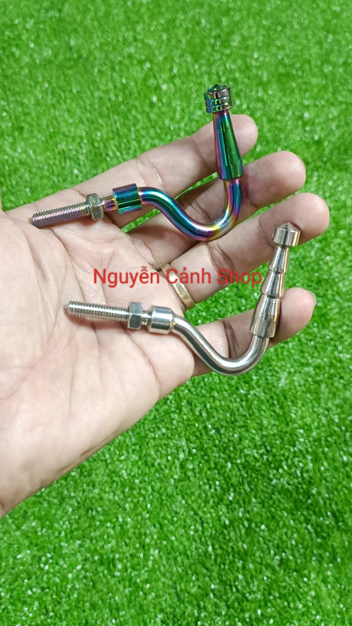 2 V5 Stainless Steel Motorcycle Hangers
