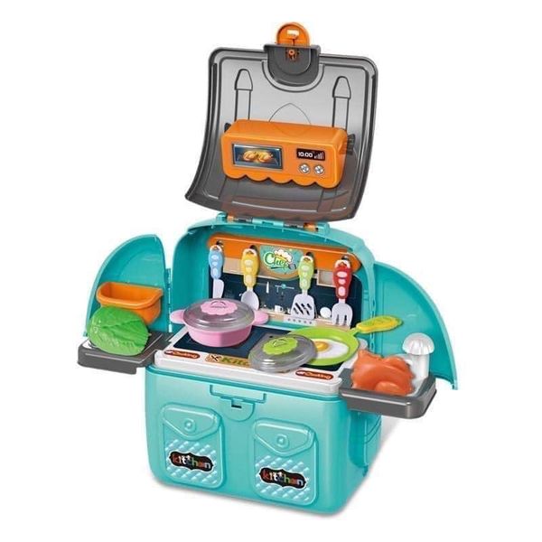 Đồ Chơi Balo Bếp Nấu Ăn 2in1 cho bé Trai