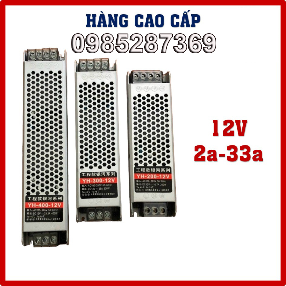 Nguồn đũa chính hãng 12v 2a, 12v 3a, 12v 5a, loại tốt giá rẻ