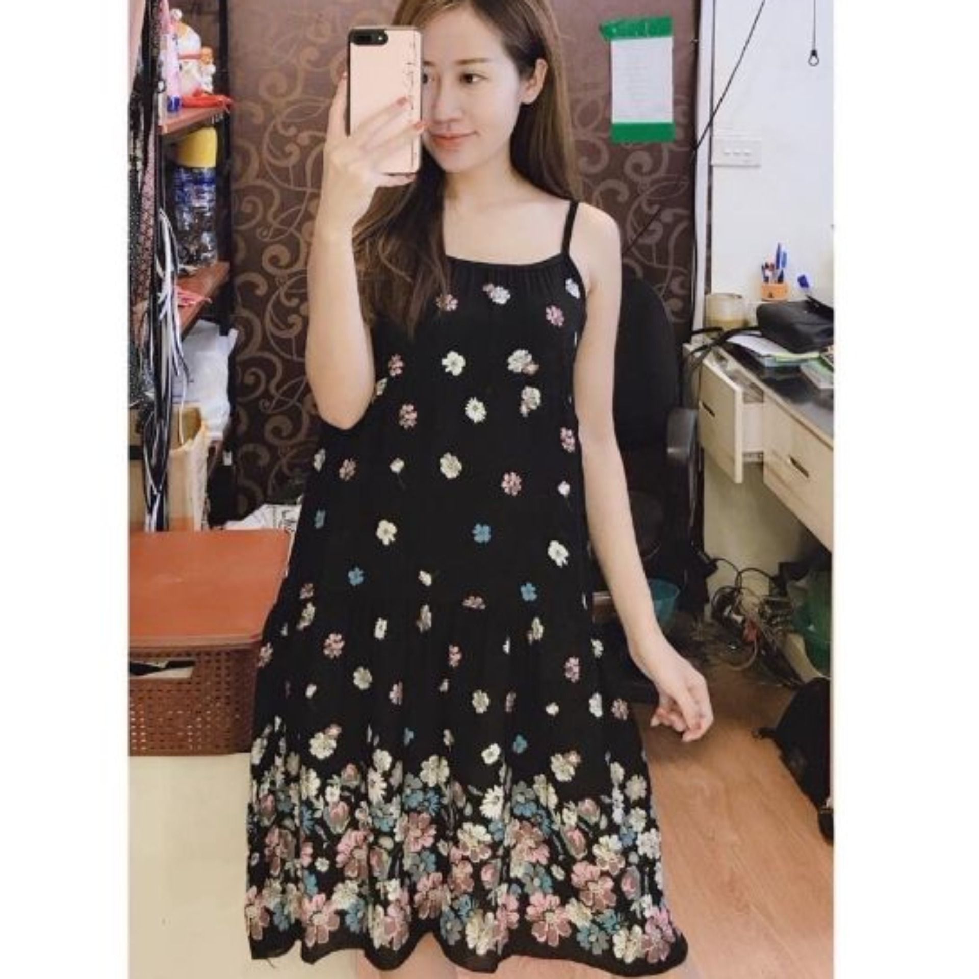 váy bầu lanh