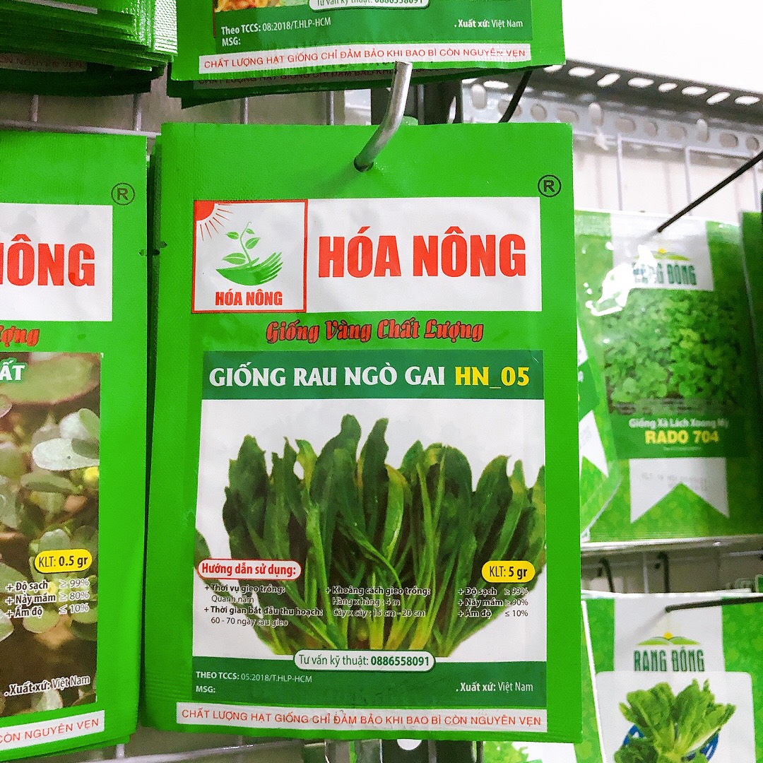 Giống rau ngò gai hn (5gr)