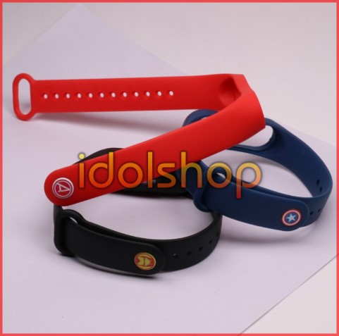 Dây đeo Xiaomi Miband 3/ 4 Iron Man
