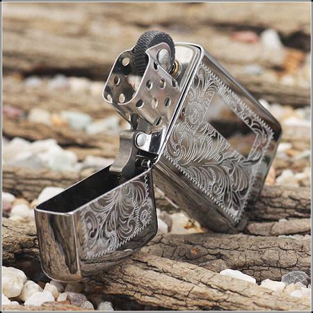Zippo 1652 - Zippo Slim Venetian High Polish Chrome