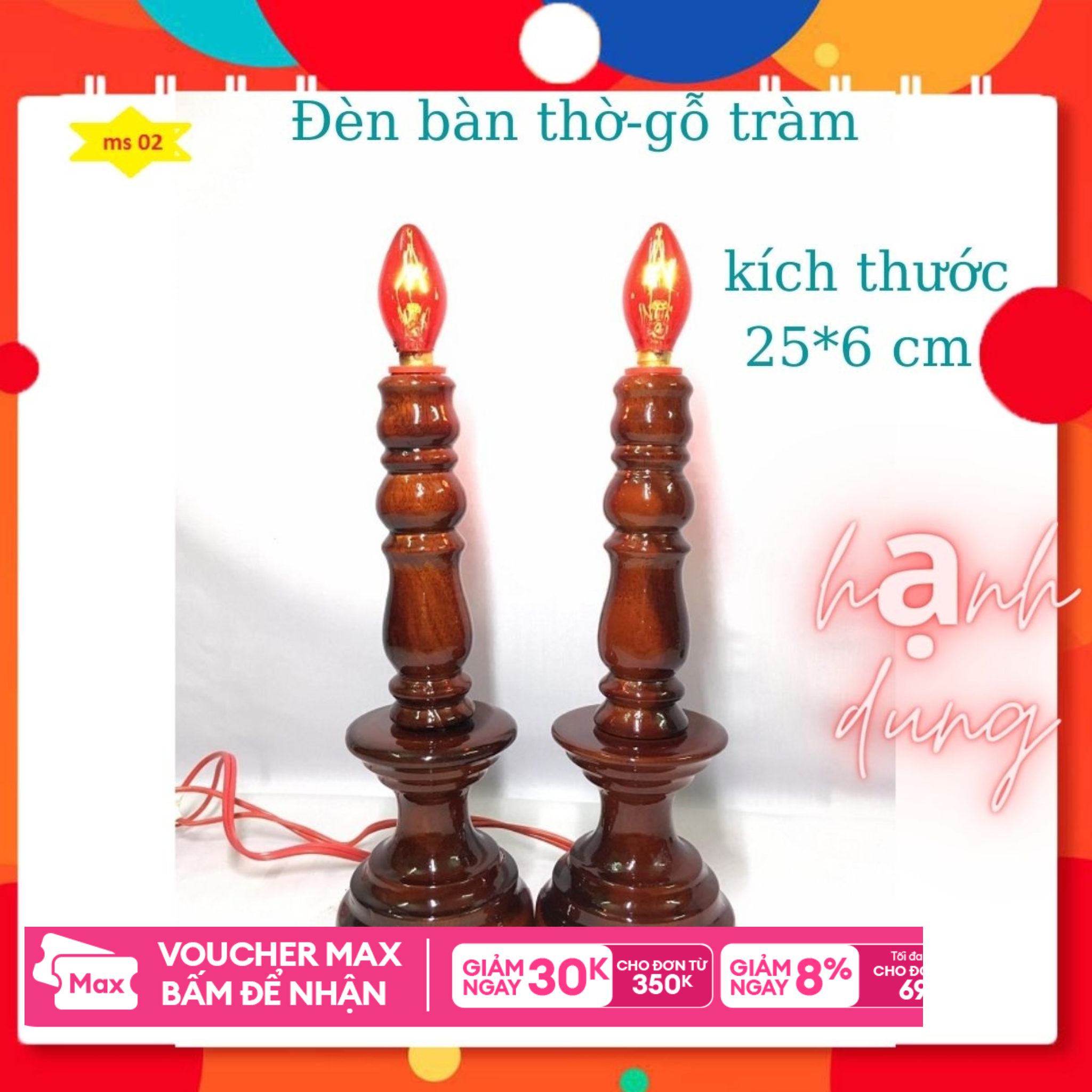 đèn thờ điện-đèn bàn thờ -02