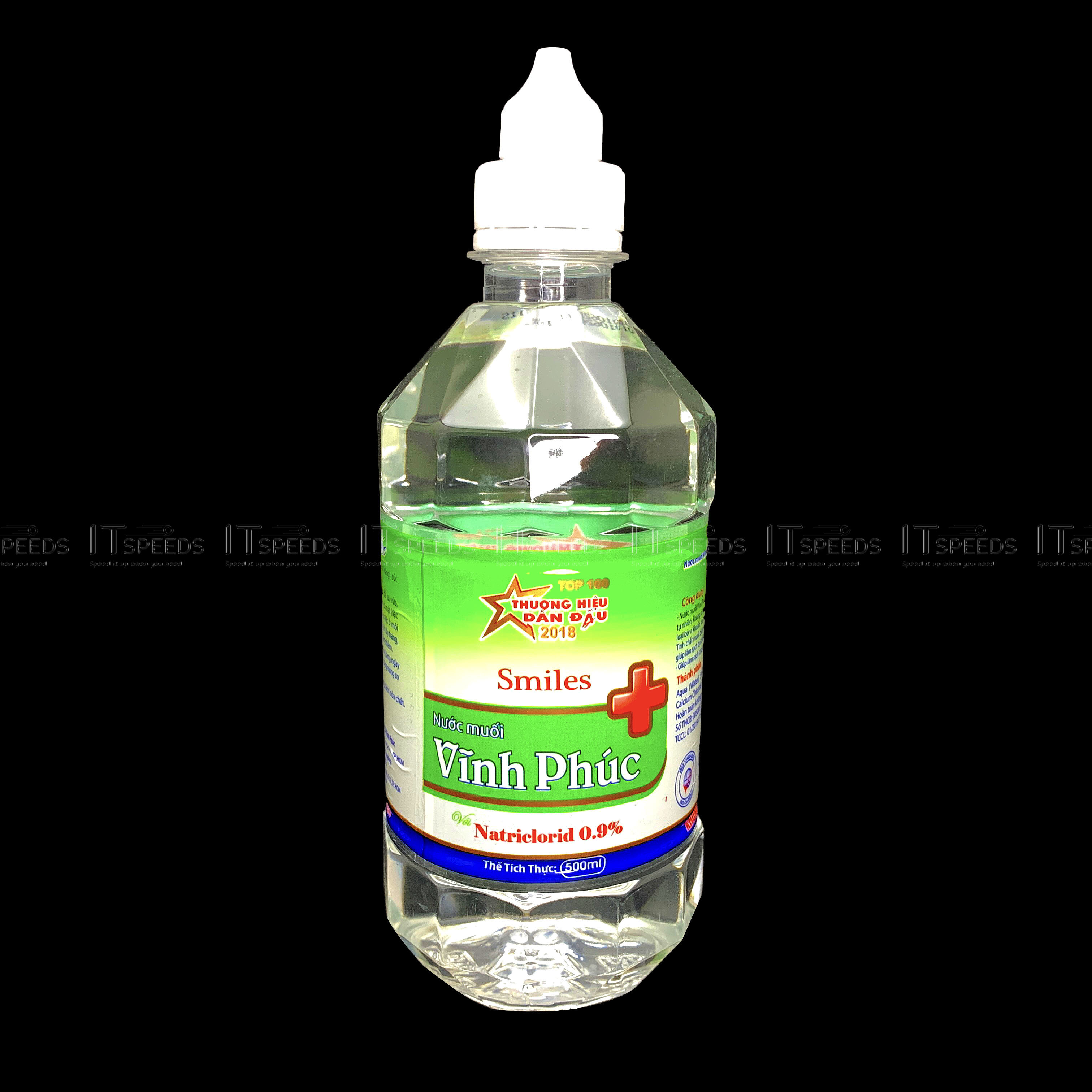 Nước muối Vĩnh Phúc Smiles Natriclorid 0.9% 500ml
