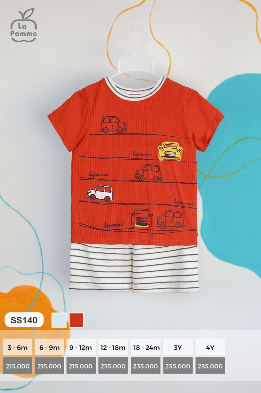 Bộ cộc La pomme Ô tô nhỏ SS140