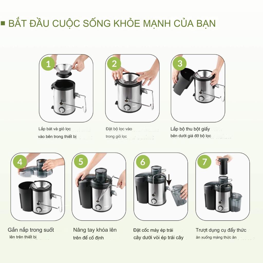 Máy ép trái cây hàng chính hãng Đức