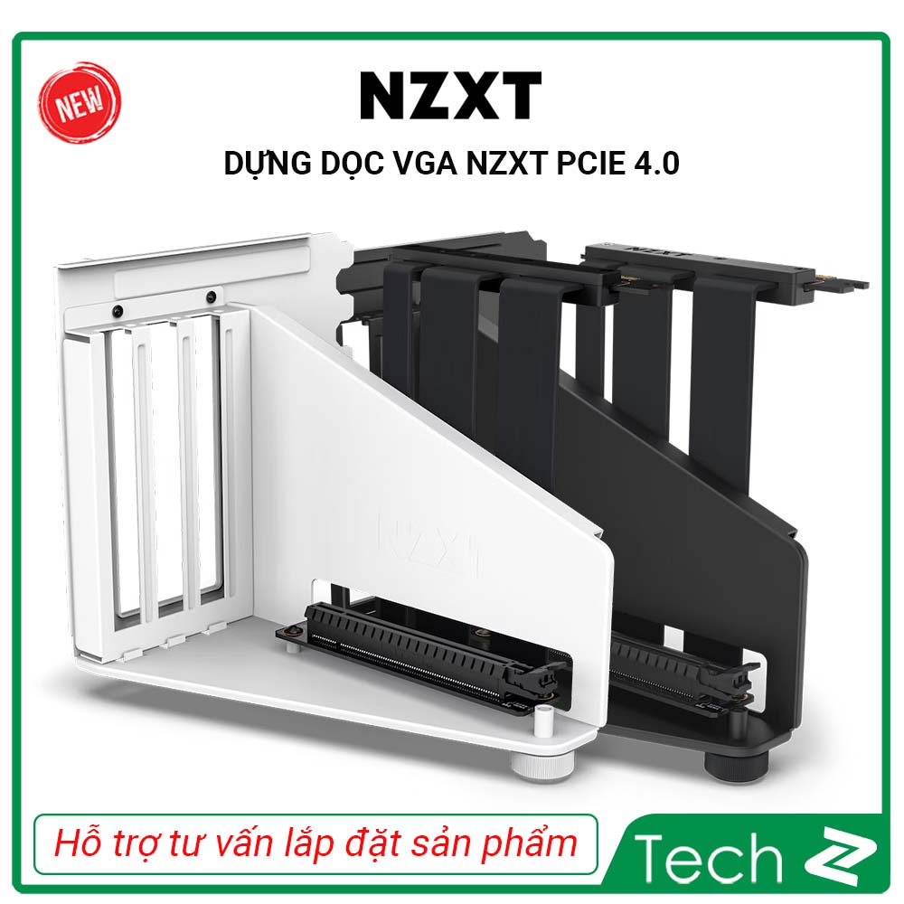 Bộ Dựng Dọc VGA NZXT PCIe 4.0 (Black / White)