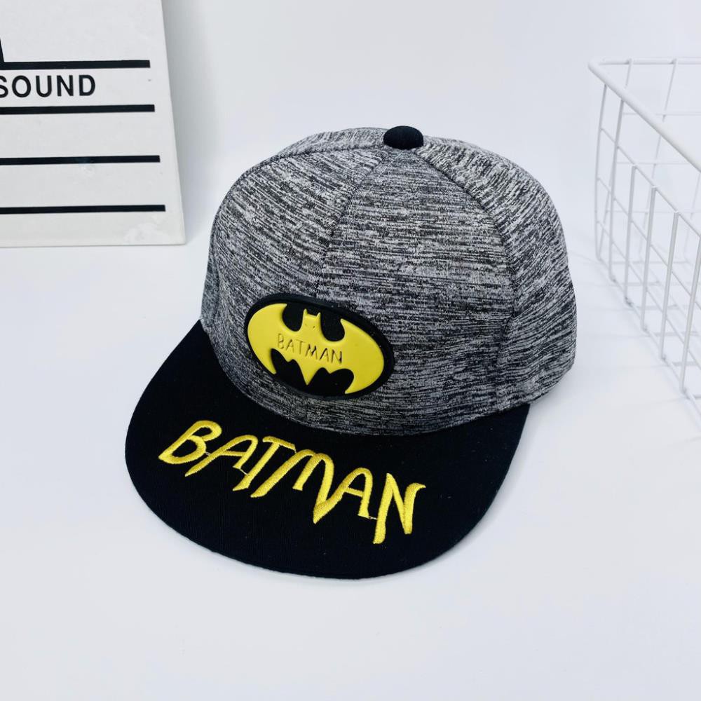 Mũ Cho Bé, Nón Lưỡi Trai Cho Bé Có Hình BATMAN.