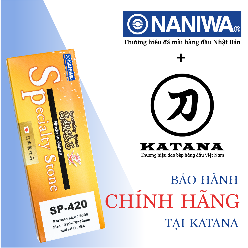 Đá mài trung Naniwa Nhật Bản #2000 SUPER SP 420 (210x70x10)