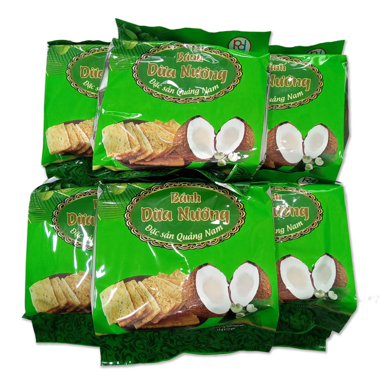 [HCM]BÁNH DỪA NƯỚNG QUẢNG NAM 180GR