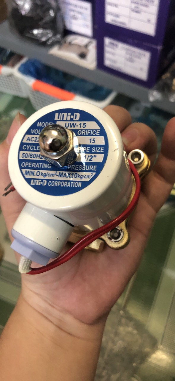 Van điện từ đồng phi 21-27-34-42-48-60mm - 220v ( luôn đóng)