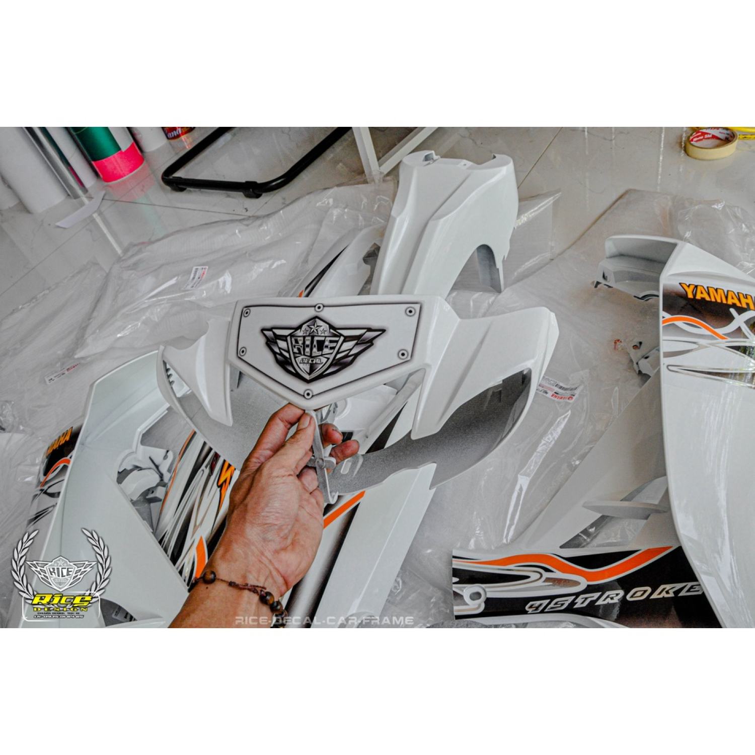 Tem Sirius FULL trắng Mẫu S Thái Mới ( Tem in thừơng Mẫu gốc Rice decal )