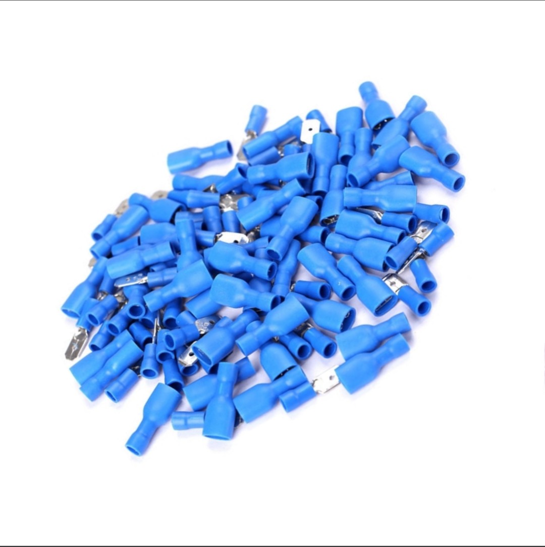 Bịch 100 Cút nối Nhanh Dây Điện (50 Đầu Đực + 50 Đầu Cái)