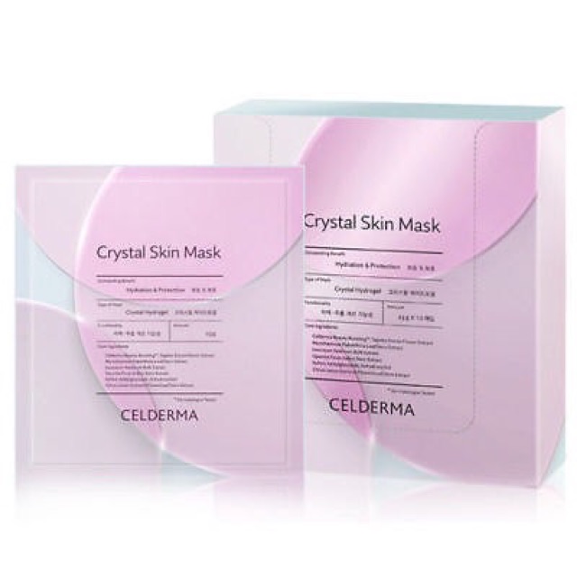 [HCM]Mặt nạ thạch anh Crystal skin mask Celderma