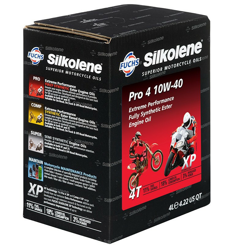 [HCM]Nhớt Fuchs Silkolene Pro 4 10W40 4L