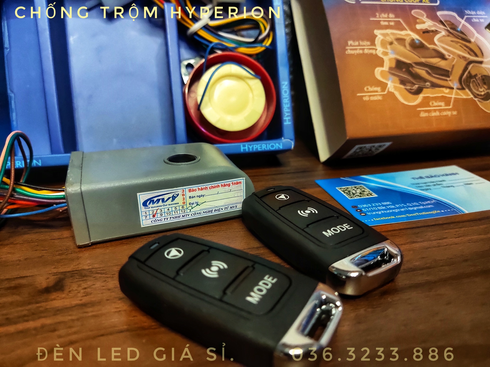 [HCM]Chống Trộm Hyperion cho đủ loại xe
