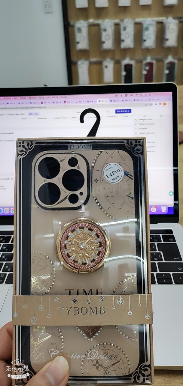Ốp Tybomb đính đá ip13/ ip13 pro/ ip13 pro max ️