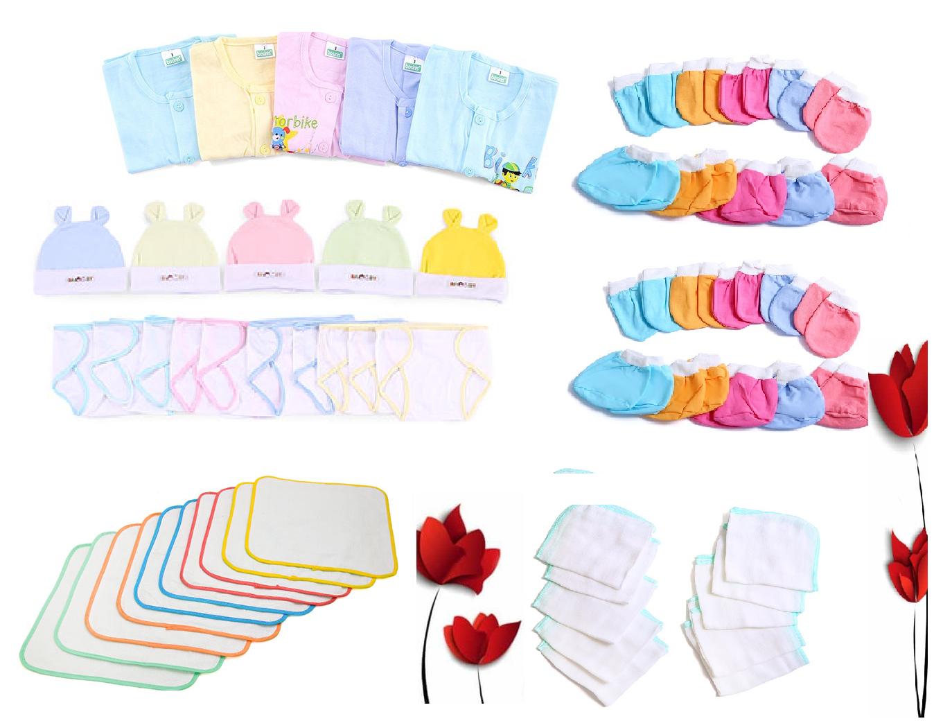 Combo 60 Món Đồ Dùng Cho Bé Sơ Sinh