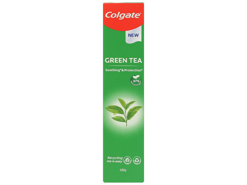 Kem đánh răng Colgate Natural trà xanh 180g