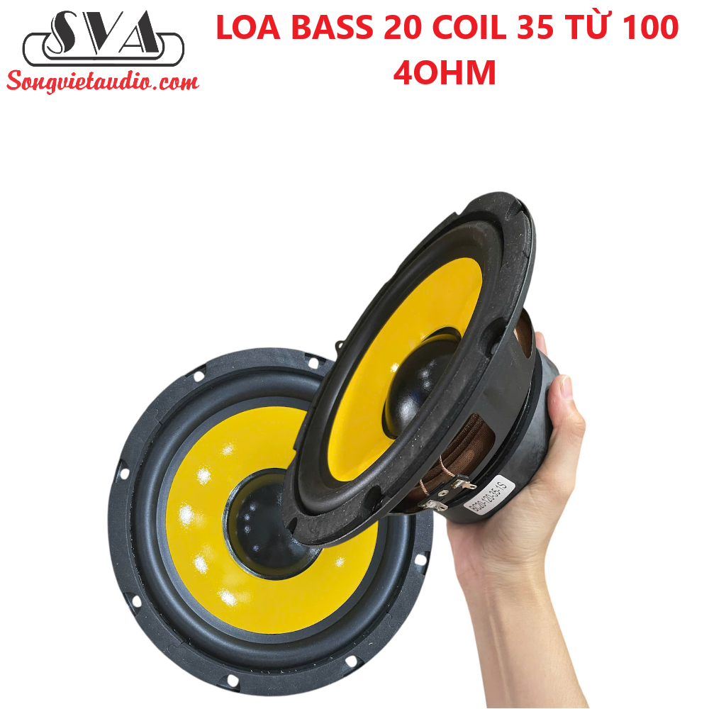 LOA BASS 20 COIL 35 TỪ 100 - 4OHM