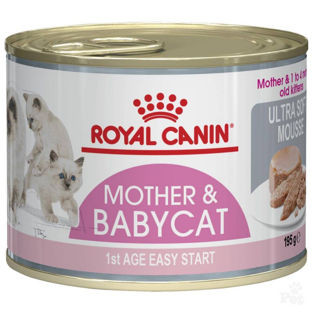 Pate Royal Canin Mèo mẹ mèo con Mother & BabyCat 195g