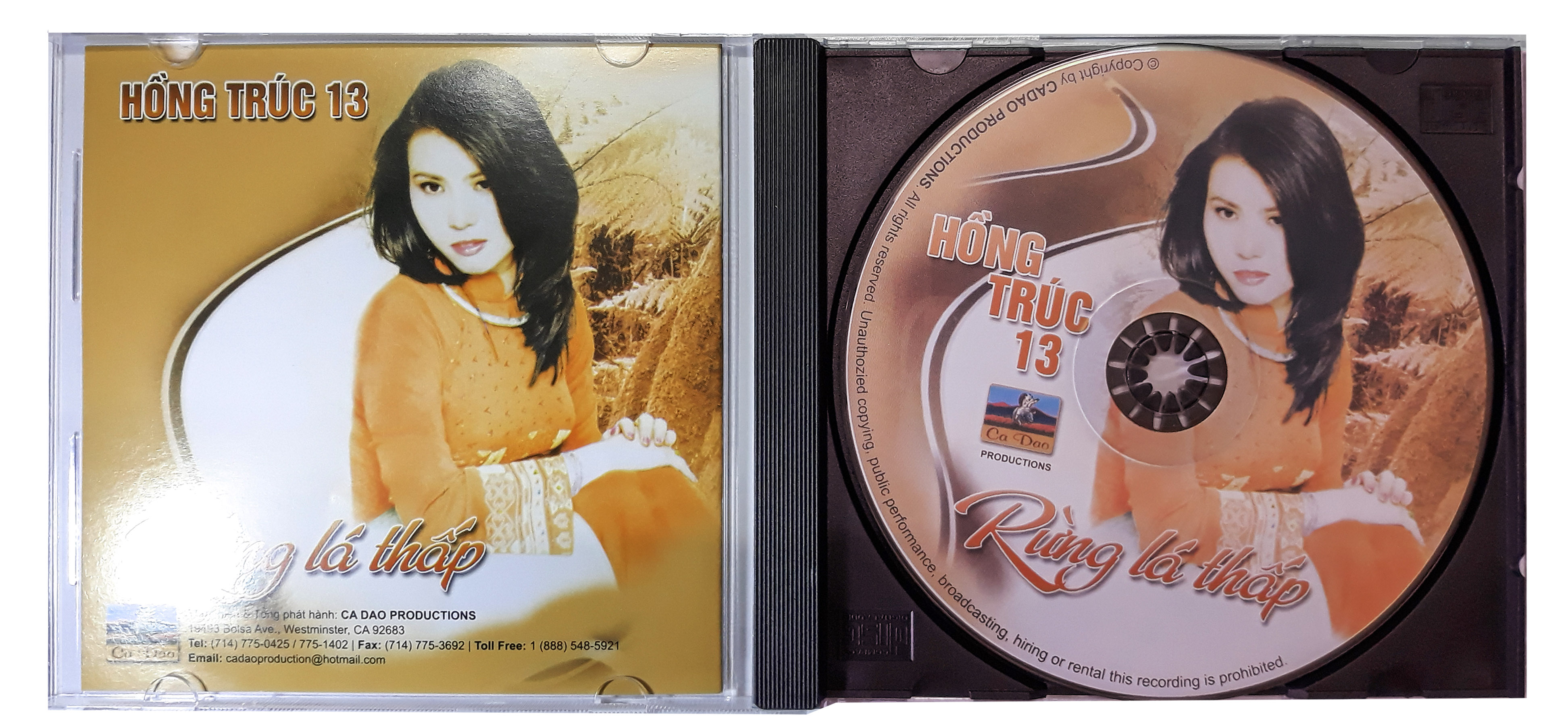 Hồng Trúc 13 - Rừng Lá Thấp (CD phiên bản F1)
