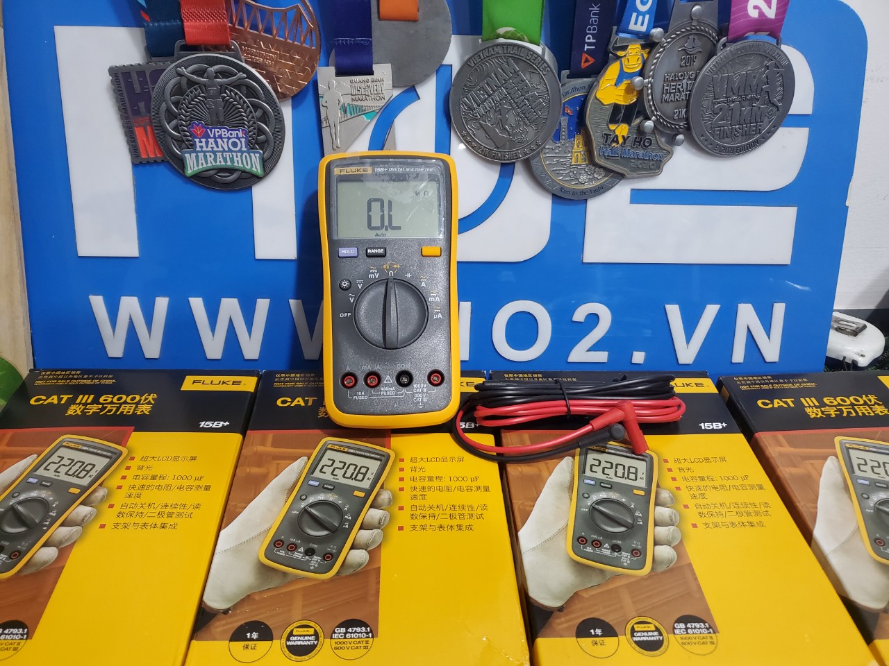 Đồng hồ vạn năng Fluke 15B+
