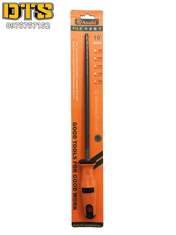 Giũa tròn Asaki AK-3762 10inch-250mm