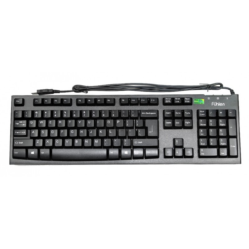Bàn Phím máy tính có dây văn phòng Fuhlen L411 Bảo Hành chính hãng 2 Năm - Ben Computer Store