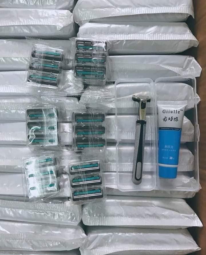 Bộ Dao Cạo Râu Kèm 36 Lưỡi