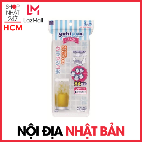 Khay đá 84 viên mini kèm nắp đậy nội địa Nhật Bản